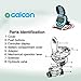 Galcon 61562 DC-6S, 6 Station Battery Operated Irrigation Timer for Sprinkler, Drip, & Propagation. Indoor & Outdoor. Daily or Cyclic Programs, Home, Garden, Nurseries, Greenhouses Misting GAJFSI002P0