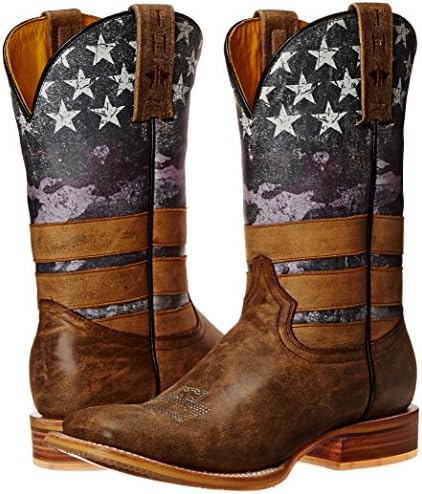Tin Haul Shoes Women's American Woman, Brown/Navy, 6.5 | Image 6