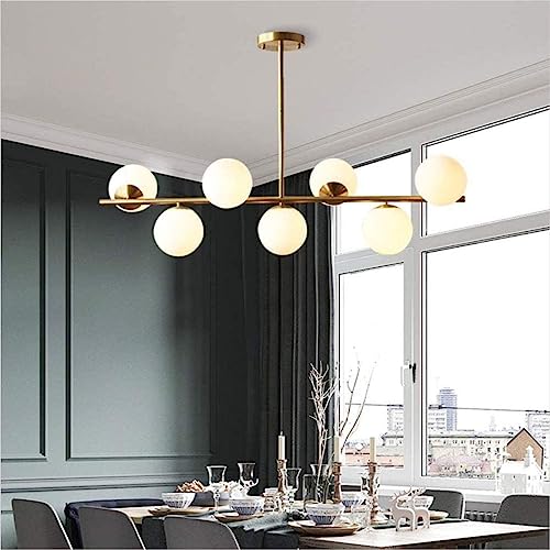 Image of KCO Lighting Replacement Glass Globe Shade,Modern White Lampshade Glass Accessories for Pendant Wall Sconces (White)