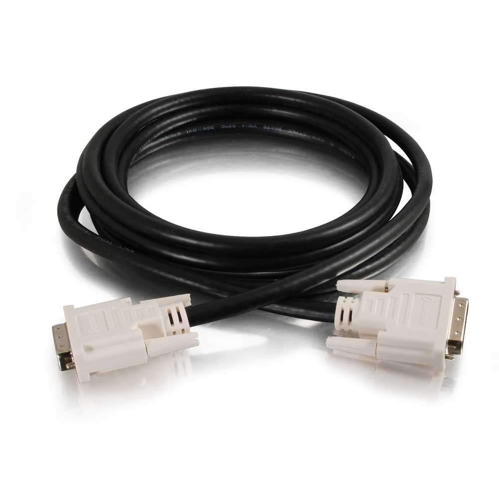 C2G /Cables to Go 26911 2 m DVI-D M/M Dual Link Cyfrowy kabel wideo (6,6 ft)