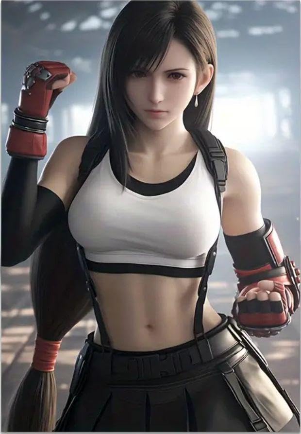 Amazon.co.jp: ティファ ポスター ファイナルファンタジー7 FF7 縦45cm
