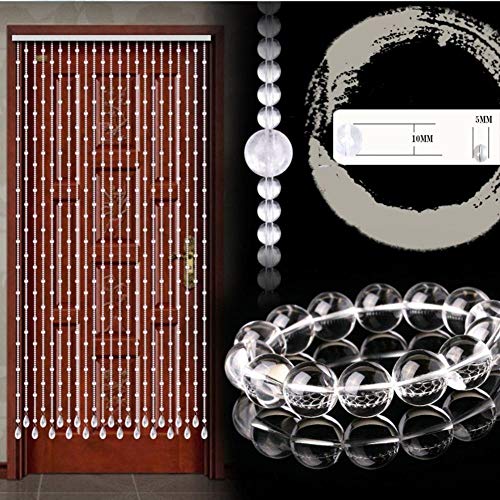Rideaux séparateur de pièce cristal pour délimiter sans assombrir