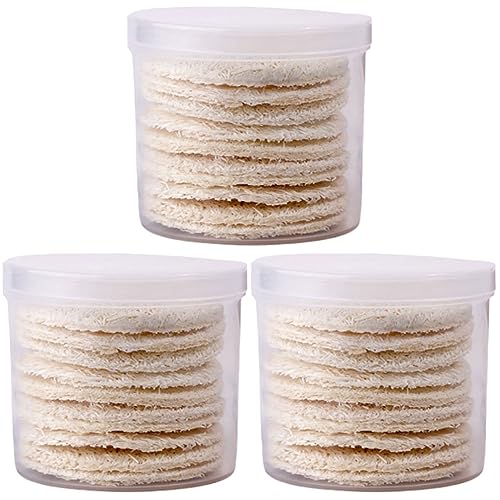 GALPADA 3sets 10pcs Reusable Makeup for Facial Cleansing Deep Clean Skin Removes Makeup Cosmetics and Sunscreen Suitable for All Skin 10pcs*3