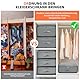 Selbstkomprimierender Organizer, Faltbare Ultra Platzsparende Taschen, Bewegliche Komprimierender Beutel, Kleidung Aufbewahrung, Aufbewahrungstasche für Bettdecken Decken (L(54 * 42 * 30cm))