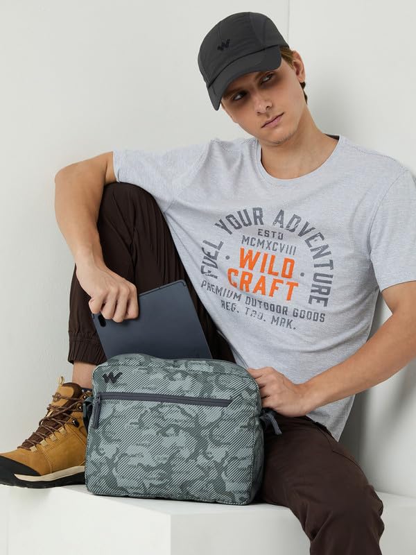 Image of wildcraft Polyester M Sling Normal Sling Bag /Messenger Bag /Cross Body Bag for Mens & Womens