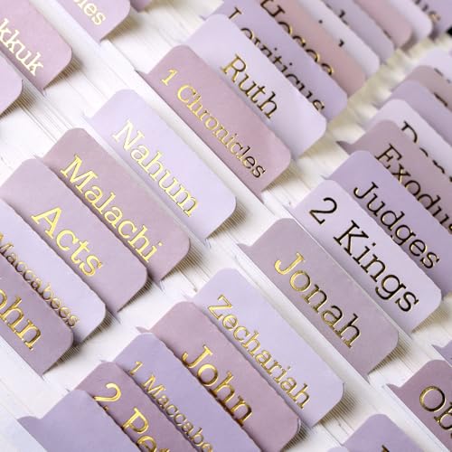 Catholic Bible Tabs for Women & Men - Large Print