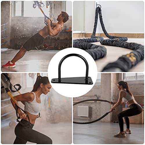 Battle Rope Anchor, Wall Mount Anchor For Resistance Bands, Steel Ceiling Mount Anchor Bracket For Suspension Training Straps, Exercise Machine Attachments, For Yoga Swings Hammocks, Boxing Equipment #TOP1