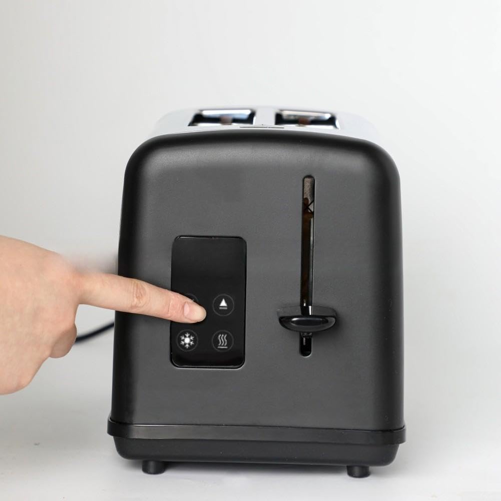 Smart Toaster 2-Scheiben Touchscreen Edelstahl