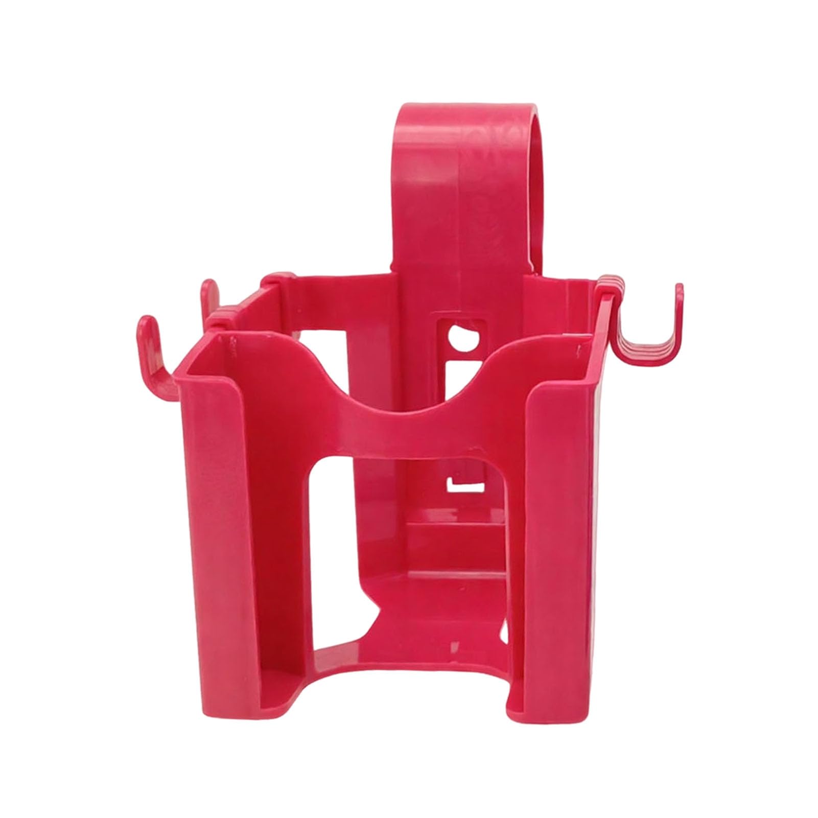 Glifora Poolside Cup Holder Clips - Detachable Above Ground Pool Drink Holder for Railing, Outdoor Summer Party Beverage Caddy