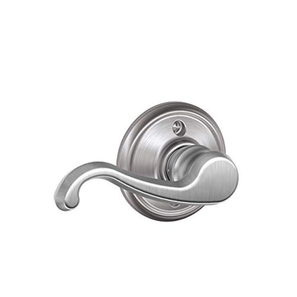 SCHLAGE Callington Right Handed Lever Non-Turning Lock, Satin Chrome (F170 CLT 626 RH)