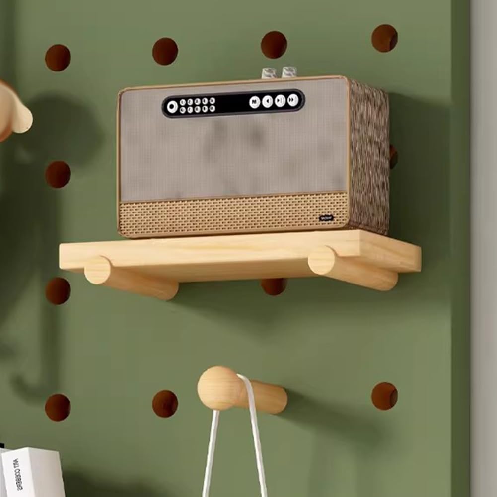 Rygcrud Rechteckige Modulare Stecktafel-Einheiten Für Die Wandaufbewahrung, 16 mm Dicke Platten Aufhängbare Stecktafel-Sets Für Zimmer, Garage, Büro, Werkstatt(Grün,31.5x23.6in)