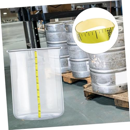 PRETYZOOM 5 Stück Aufkleber für Wasserstandsanzeige, selbstklebend, Wasserstandsanzeige, selbstklebend, Wasserstandsanzeige, selbstklebend, Wasserskala