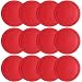 Easygame One Dozen Air Hockey Pucks 3 1/4 inch, Large Size Red Puck for Full Size Air Hockey for Teenager Adults Tables