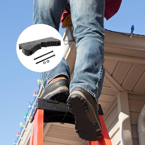 Almohadilla antideslizante negra para escalera extensible de goma 8