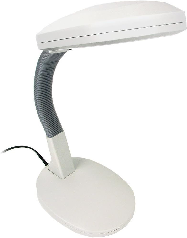 Up To 50% OFF Natural Full Spectrum Daylight Lighting Desk Lamp Pure Sun Light 27W (White)