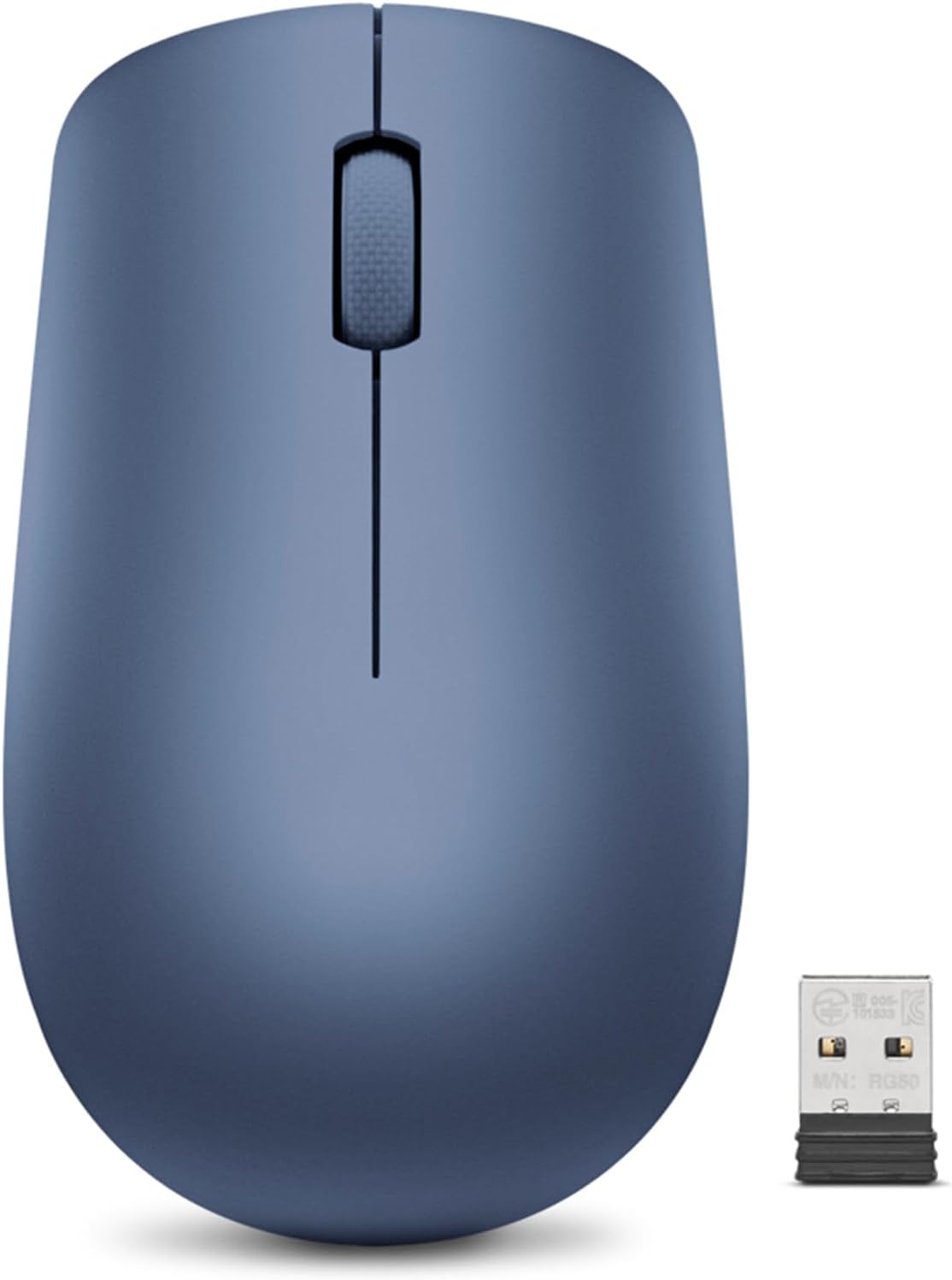 530 Wireless Mouse, Ambidextrous Design, Nano USB Connection, Compatible with Windows Laptops and PCs – Abyss Blue