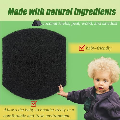 Purifylogix Diaper Pail Deodorizers Odor Eliminator Activated Charcoal Filter Refills Compatible With Ubbi Diaper Pail thumb #4