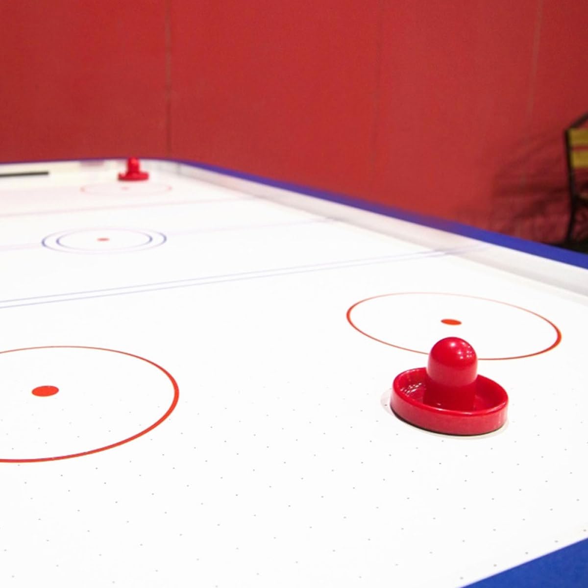 Toyvian Set 20 Racchette e Dischi da Air Hockey in Plastica Rossi Accessori Ricambio per Tavoli da Air Hockey da 96Mm e 64Mm di Ricambio per Familiare