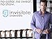 Collected Threads Men's Deep V-Neck Invisible Undershirts 3-Pack XL White jT-V