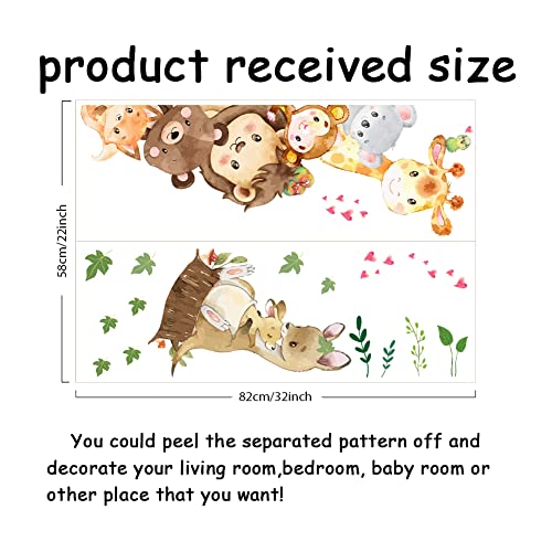 Vinilos decorativos SUPERDANT Animales para paredes y puertas miniatura 2