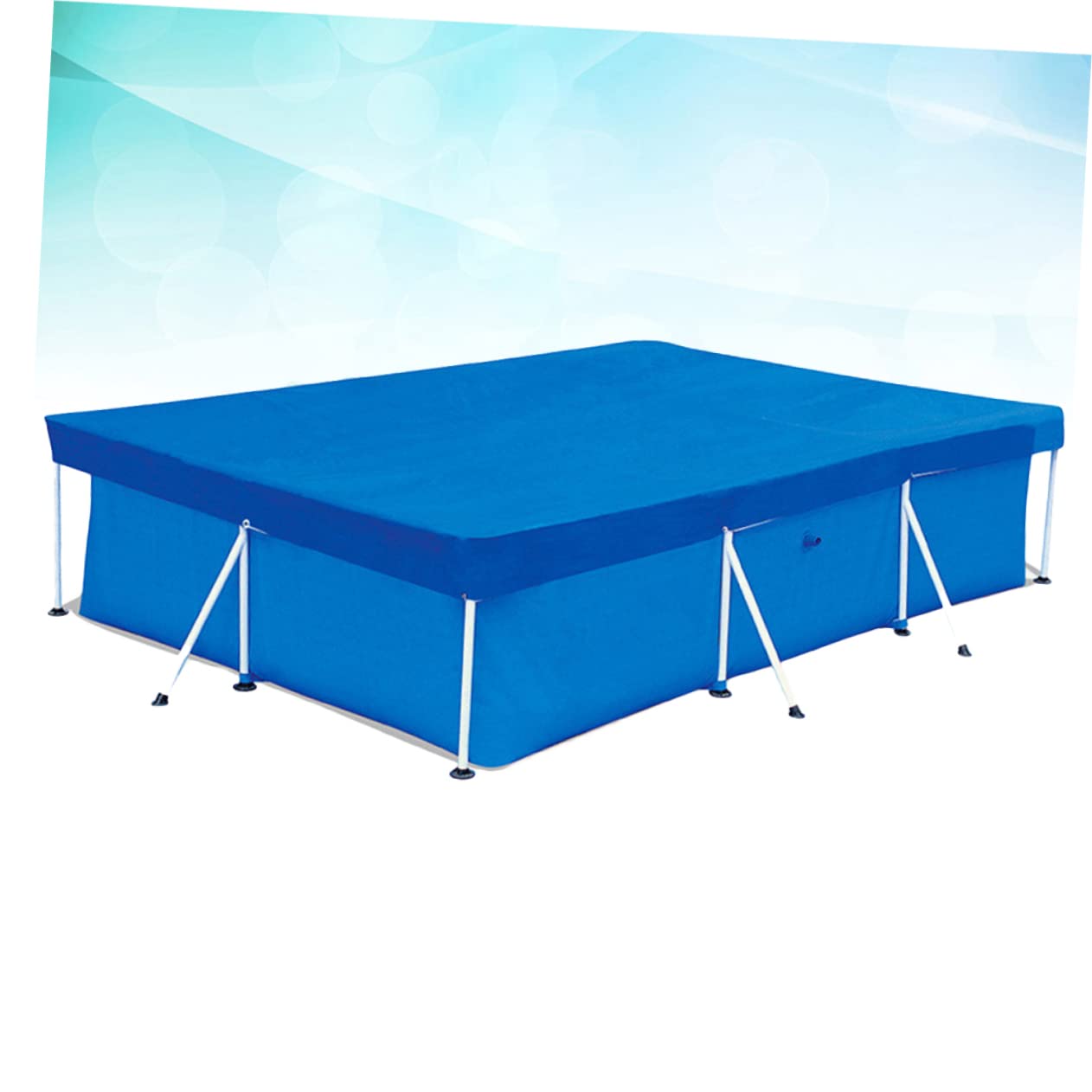 PE Azul Cubierta Inflables para E de Piscina Piscinas Estructura