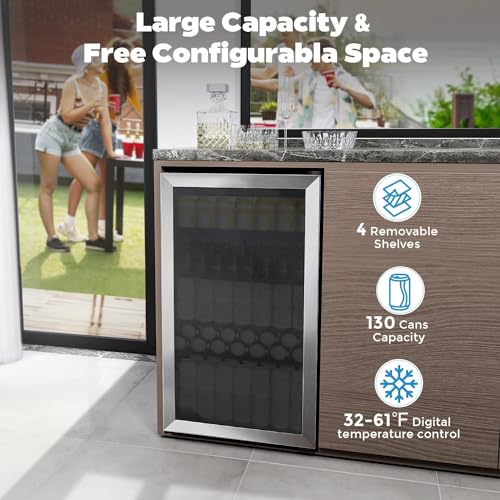 Commercial Beverage Cooler Refrigerator