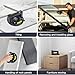 Electric Suction Cup Lifter,Max Load 440lbs Vacuum Windows Suction Cups with Auto Start-Stop,Windshield Suction Cups Heavy Duty,Industrial Tile Suction Cups Tool for Glass Removing,Tile, Granite