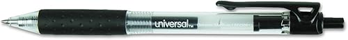 Universal 39910 Comfort Grip - Bolígrafo retráctil de gel (tinta negra, 0.276in, 36 unidades)