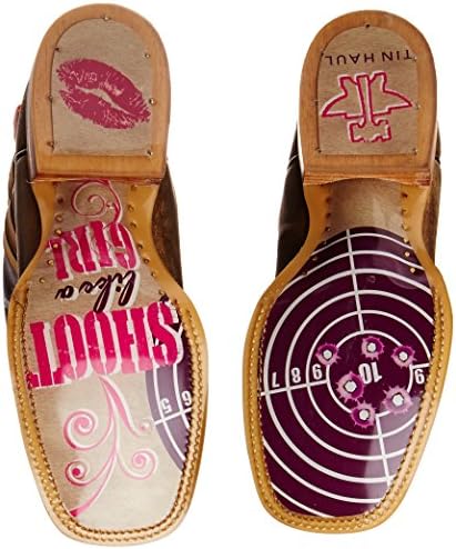 Tin Haul Shoes Women's American Woman, Brown/Navy, 6.5 | Image 3
