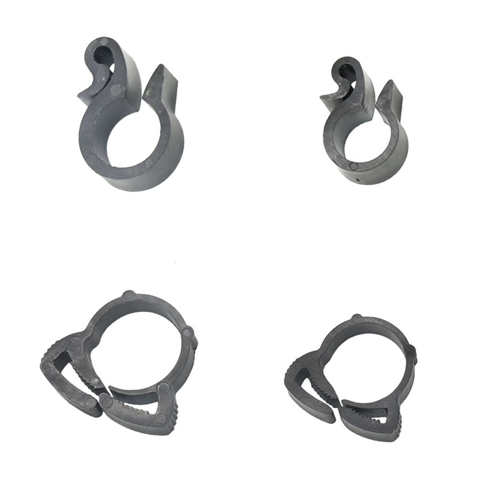 Tuyau de serrage plastique 20mm : boucle réglable NALsa anti-glissement pour tube fixe