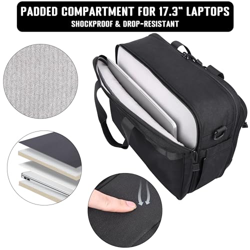 Bolso táctico DEYACE para portátil 17.3 pulgadas miniatura 4