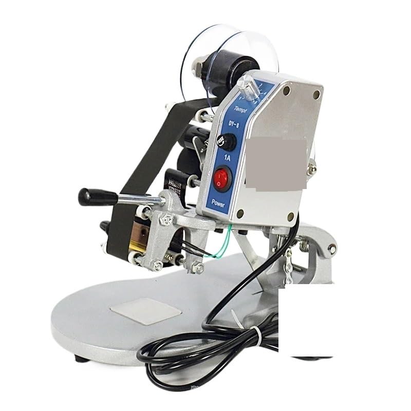 Plancha Térmica, Máquina codificadora de etiquetas acero con calentamiento directo manual que imita la codificación por cinta pulverización unidireccional