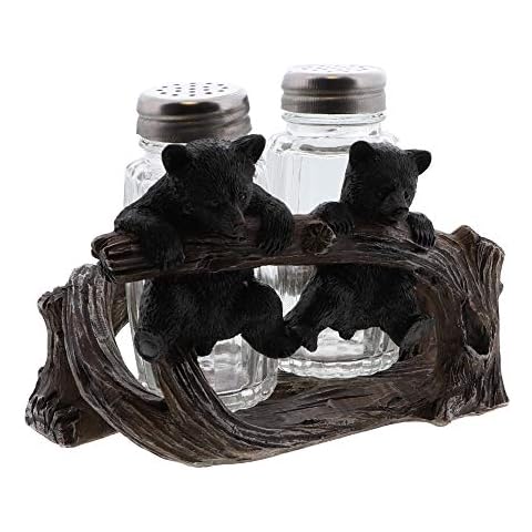 Twin Bears on Branch Salt and Pepper Shaker Cover