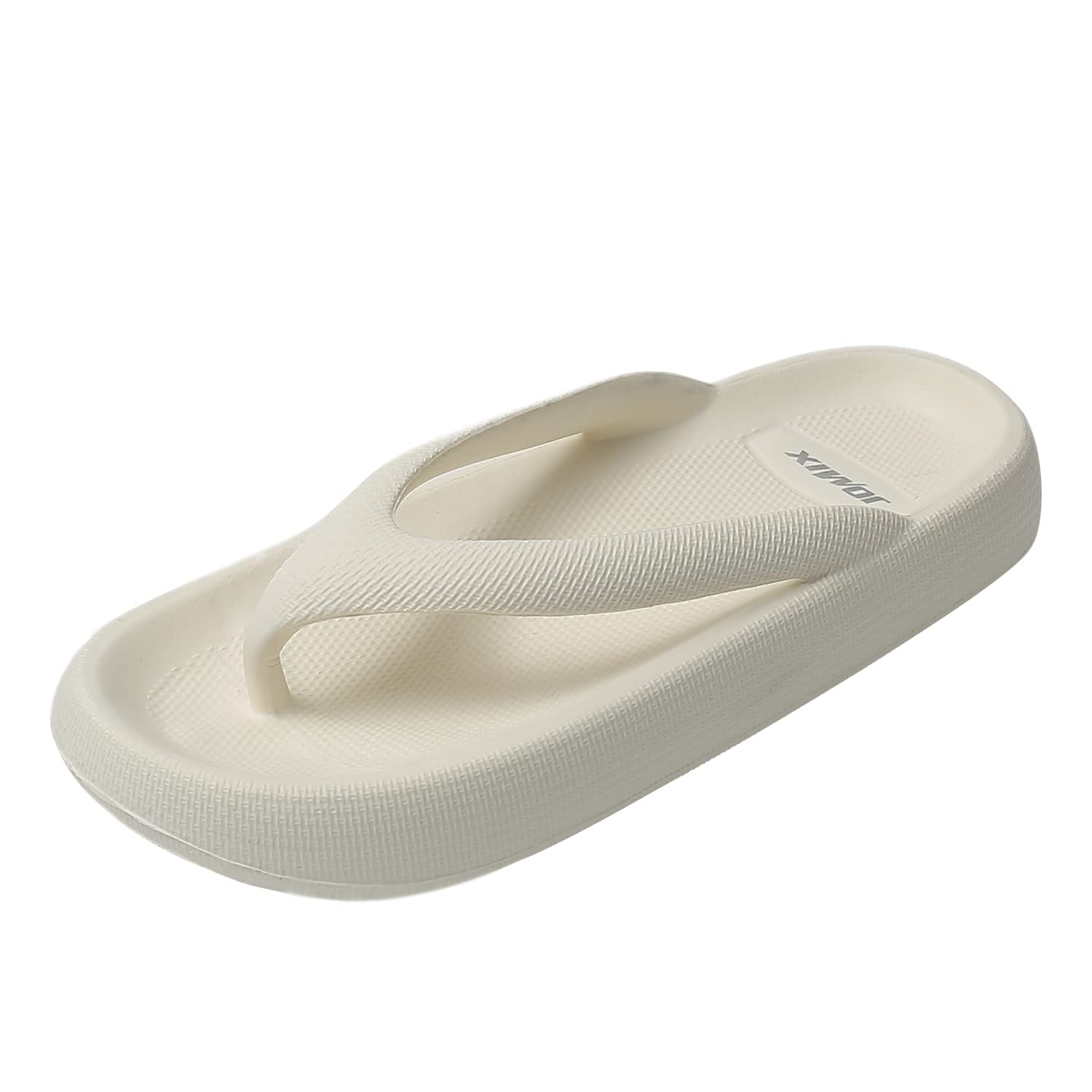 JOMIX Chanclas Mujer Playa Verano Sandalias de Dedo con Plataforma Chanclas Piscina Mujer Mar Baño Ducha Zapatillas Casa Goma EVA Chanclas de Dedo con Suela Gruesa