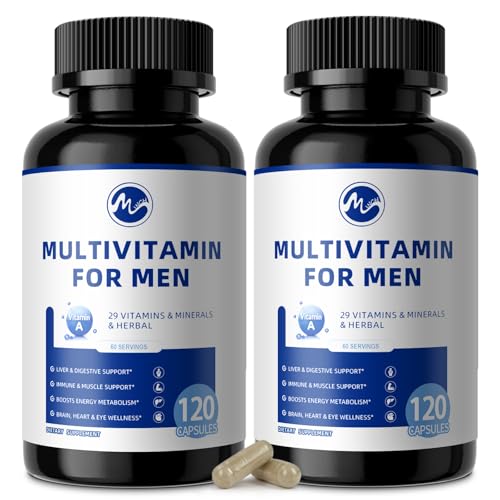 6% off - Multivitamin for Men - Methylated Multivitamin Supports Energy & Metabolism, Liver & Digestive*,...