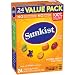 Sunkist Fruit Snacks Value Pack, Mixed Fruit, 19.2 Ounce, 24 Count (Pack of 3)