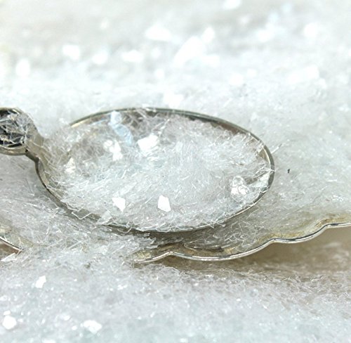 Meyer Imports Crushed Glass Glitter For Arts And Crafts - Broken Glass German Glitter For Resin Craft Art / Tumblers/ Nail Art / Diy Jewelry Making Decoration - 1 Pound - White #TOP3