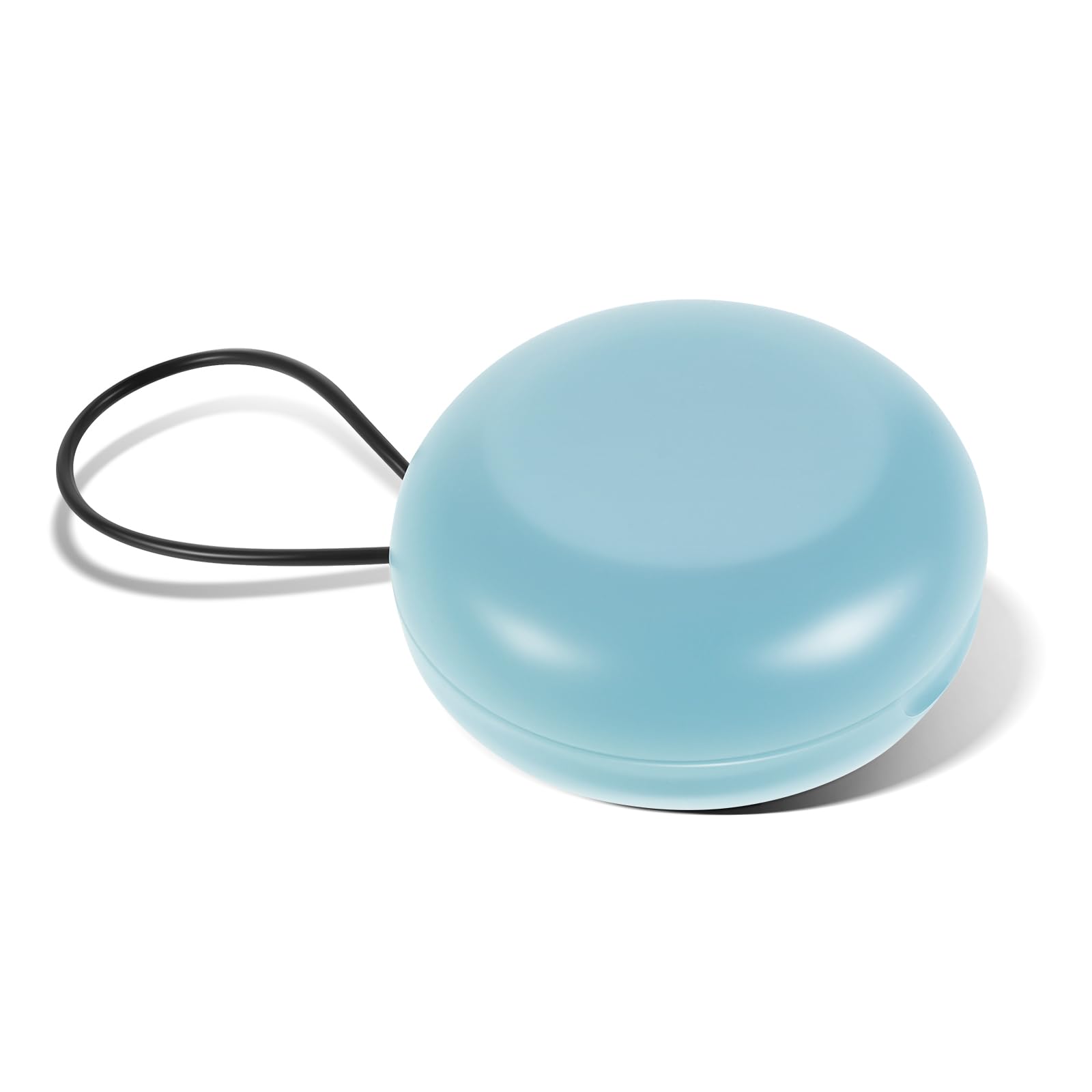 Bewudy Etui do przenoszenia zatyczek do uszu, przenośne mini etui do przechowywania, organizer na zatyczki do uszu, małe etui do przechowywania w podróży, niebieskie