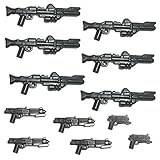12er Set Blaster Waffen für Lego Star Wars Clone Trooper Figuren