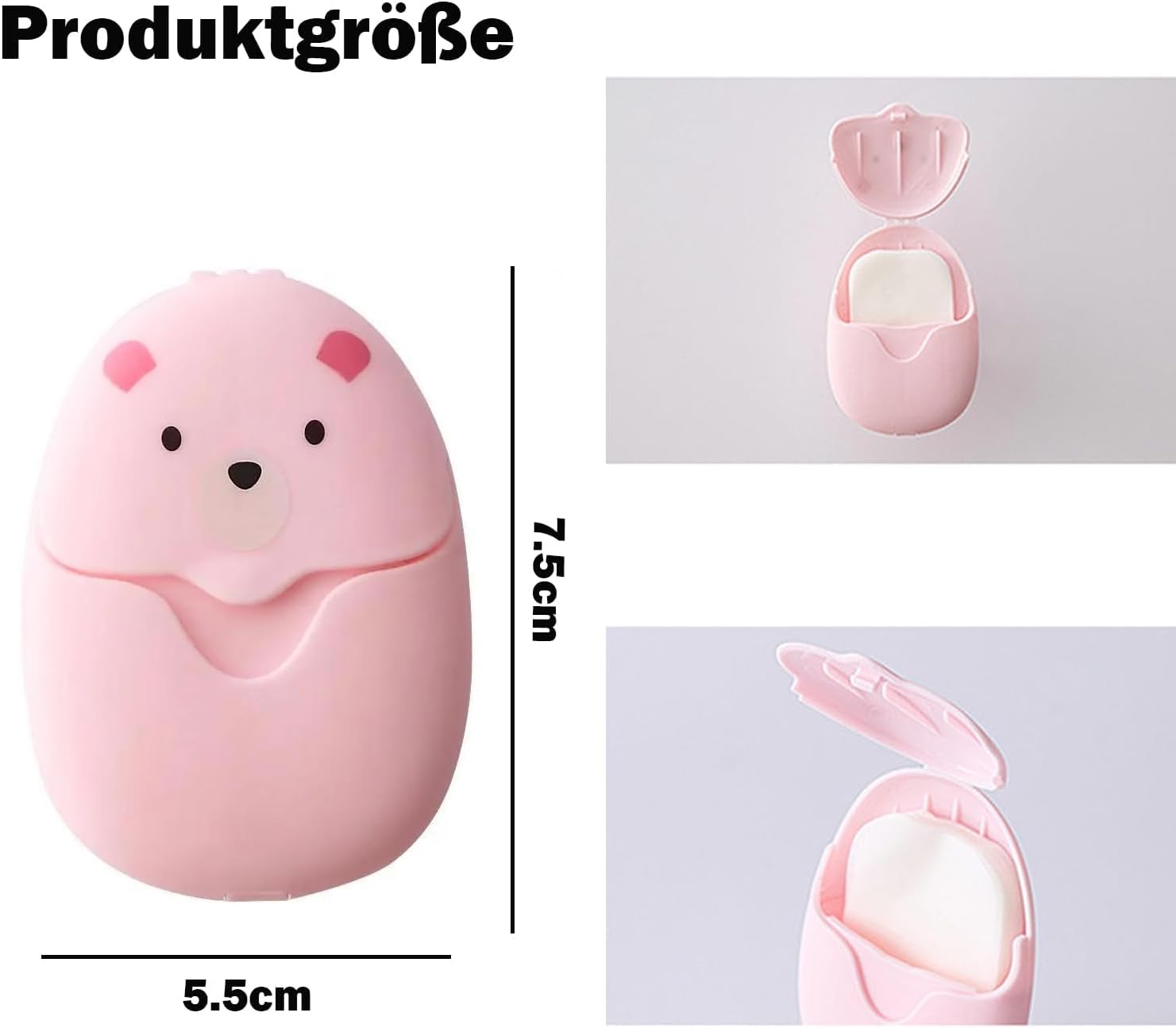 300 Stück Papierseife: Ideal für Reisen und Festivals