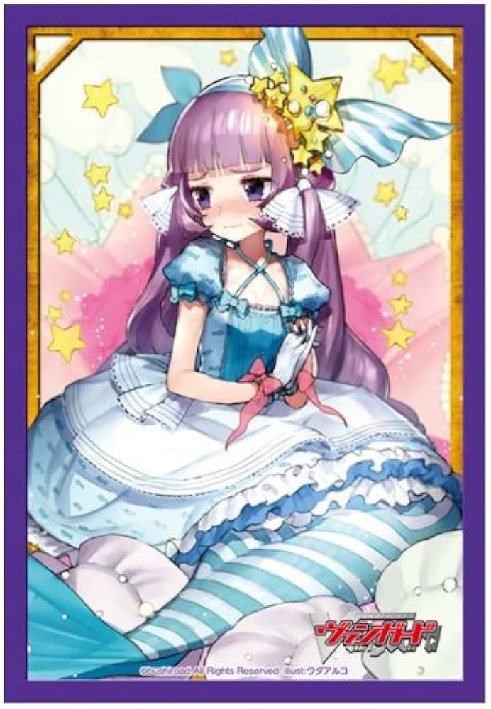 カードスリーブ　ヴァンガード　PR❤️ISM-Duo アリア　白ver. カードスリーブ ヴァンガード PR❤️ISM-Duo アリア 白ver