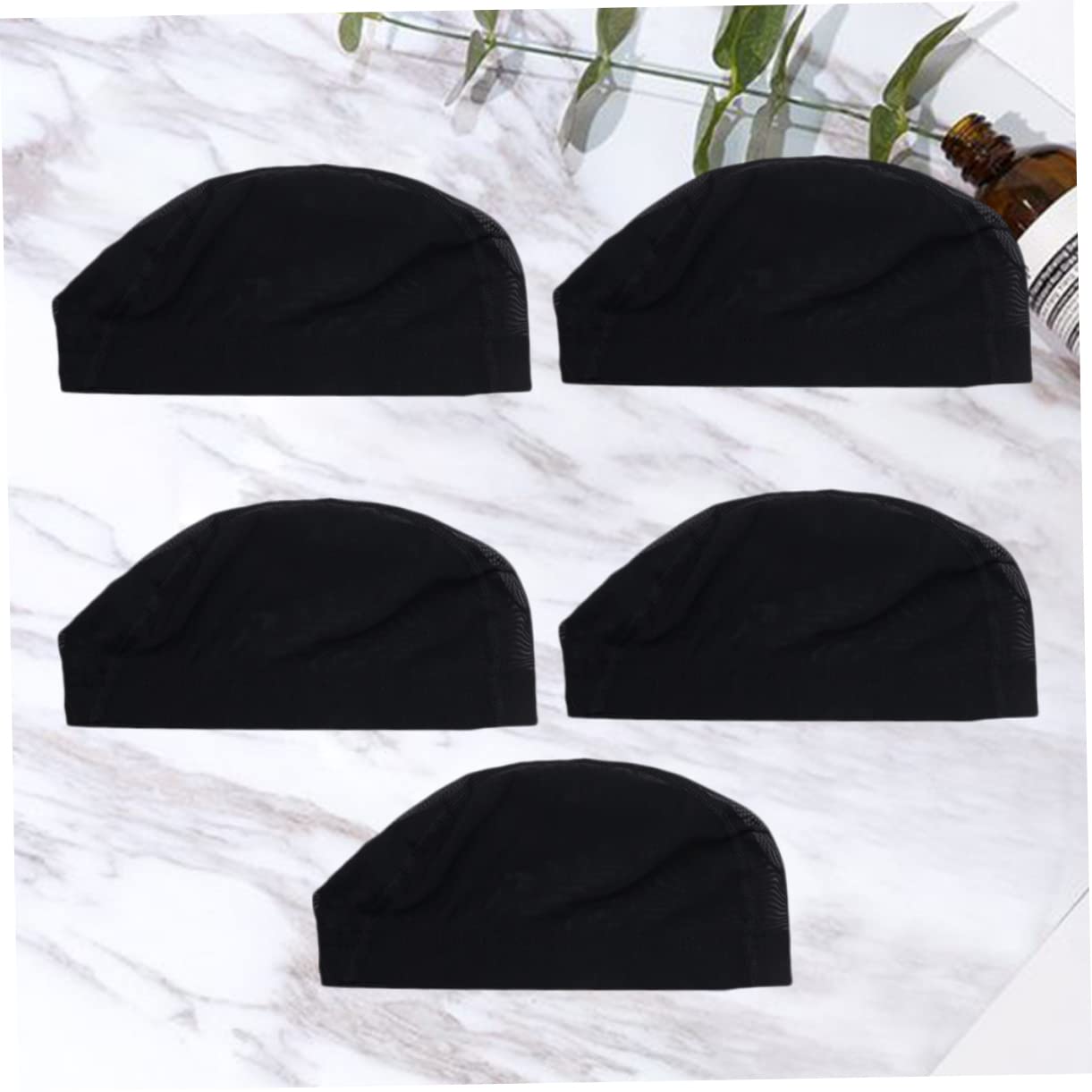 MAGICLULU 10 Piezas red para el cabello peluca hair topper Red elástica para pelucas redecillas elásticas tapa de cúpula elástica tapas de fijación de peluca arreglar gorras de peluca Hazme