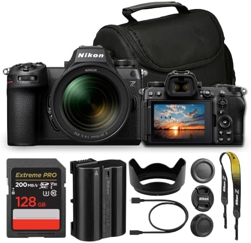 Nikon Z6 III Mirrorless Camera with 24-70mm f/4 S Lens Bundle