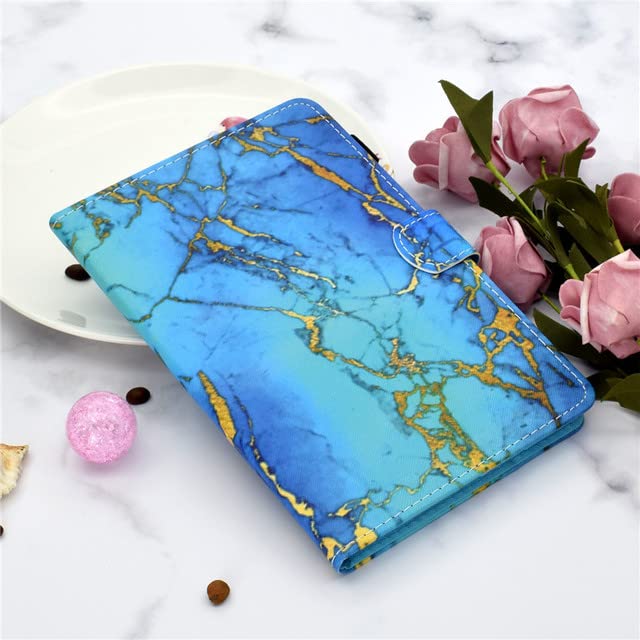 For tablets - PU Leather Case for Samsungs Galaxys Tab S5E 2019 SM-T720 SM-T725 10.5 Marble Soft Silicone Back Cover Card Wallet HolderCase Kids (Du JIn Da Li Shi)