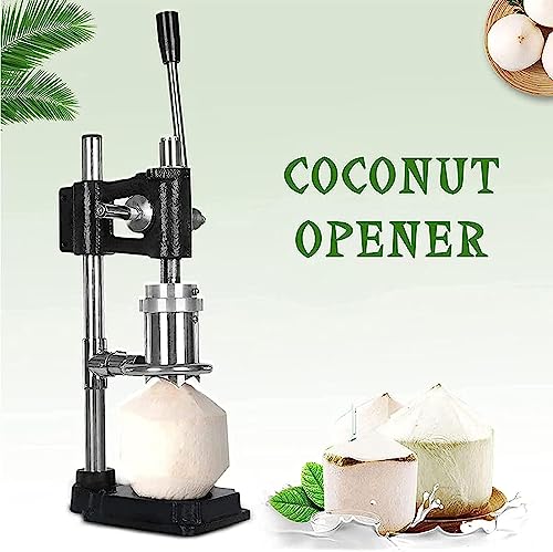 Abridor de coco manual sin esfuerzo gracias a su palanca vertical ajustable para coco joven 8