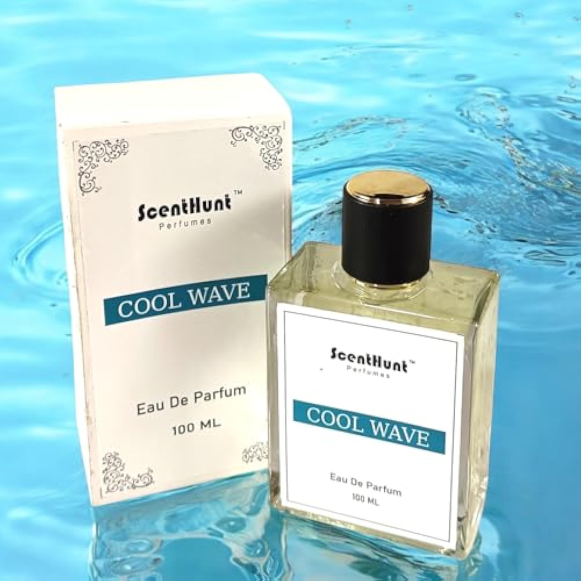 Cool Wave Premium Perfume, Long Lasting EDP, 100ml