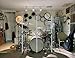 YSBLHCT Drum Shield (4 panels) Full-Length Stainless Steel Hinges. Drum Cage for Home, Church, Practice & Performances.