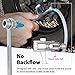 FIRSTINFO F35086A 8mm Mini Brake Bleeder Wench with Check Valve and 6 Point Socket for Automotive and Motorcycle Brake Bleeding