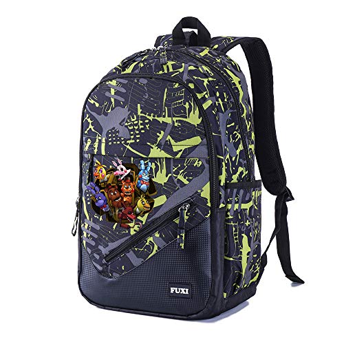 Dondonmin Five Nights at Freddy Mochila de Casual Mochilas Impresión Escolares de Viaje
