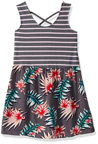 Roxy Girls' Big Feel So Right Dress, Turbulence Handy, 12